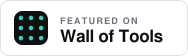 Featured on Wall of Tools
