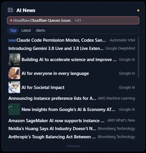 AI News